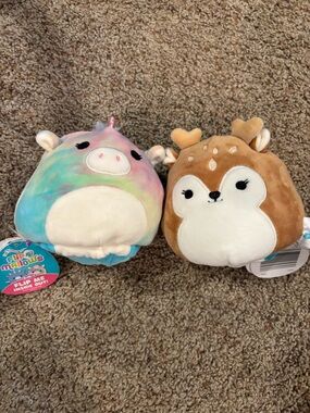 2 pc NWT Flipmallow Squishmallows